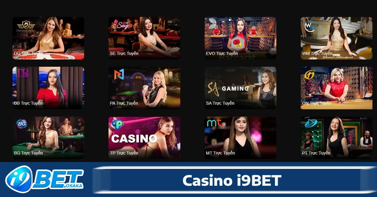 CASINO ONLINE 2 Những trò chơi phổ biến nhất trong sảnh Casino I9BET
