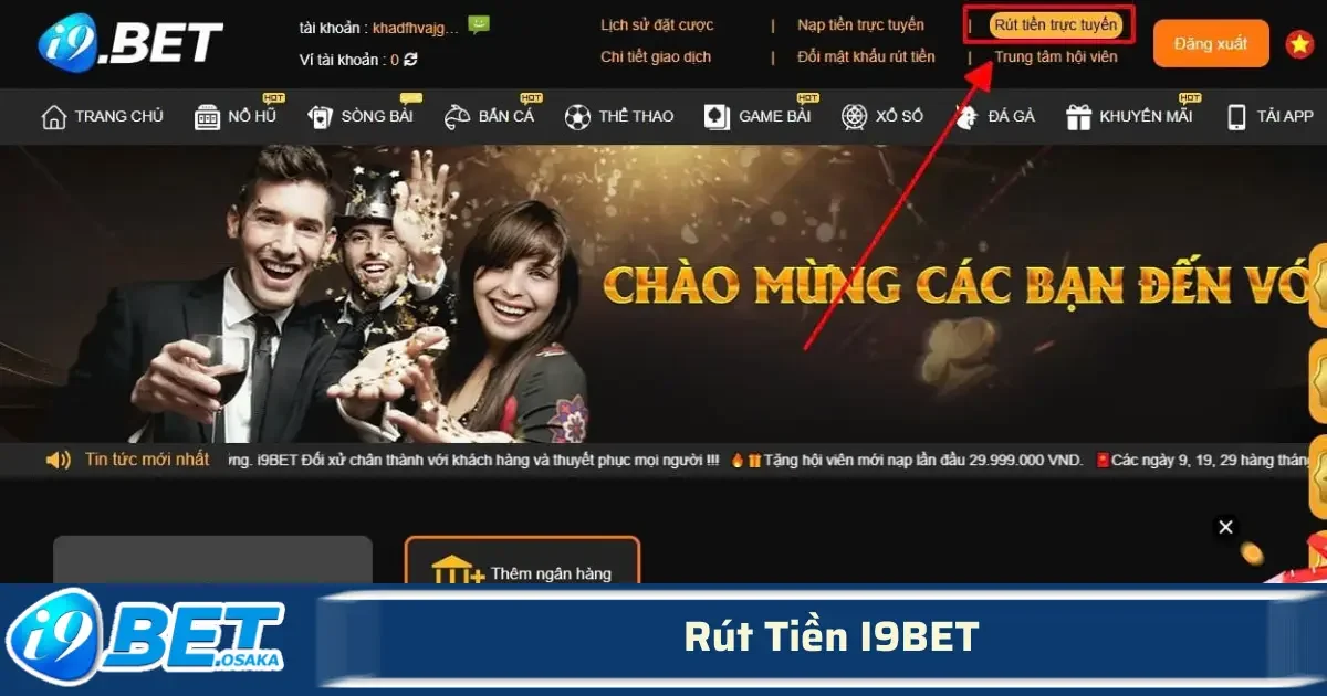 Rút Tiền I9BET – Thanh Toán Minh Bạch, Tiền Về Nhanh, Uy Tín Tuyệt Đối 3 Việc chuẩn bị kỹ lưỡng các yếu tố này sẽ giúp người chơi tránh được những rắc rối về sau, đảm bảo quy trình Rút Tiền I9BET diễn ra suôn sẻ và nhanh chóng.