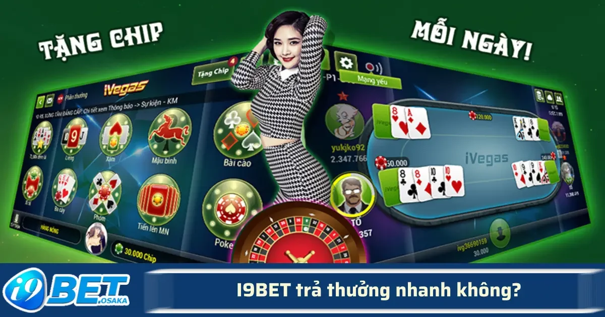 I9BET Trả Thưởng Nhanh Không? Trải Nghiệm Thực Tế Từ Người Chơi 2 Trong cộng đồng người chơi cá cược trực tuyến, vấn đề về thời gian nhận thưởng luôn là mối quan tâm hàng đầu.